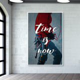 Time Is Now | Motto Wall Art