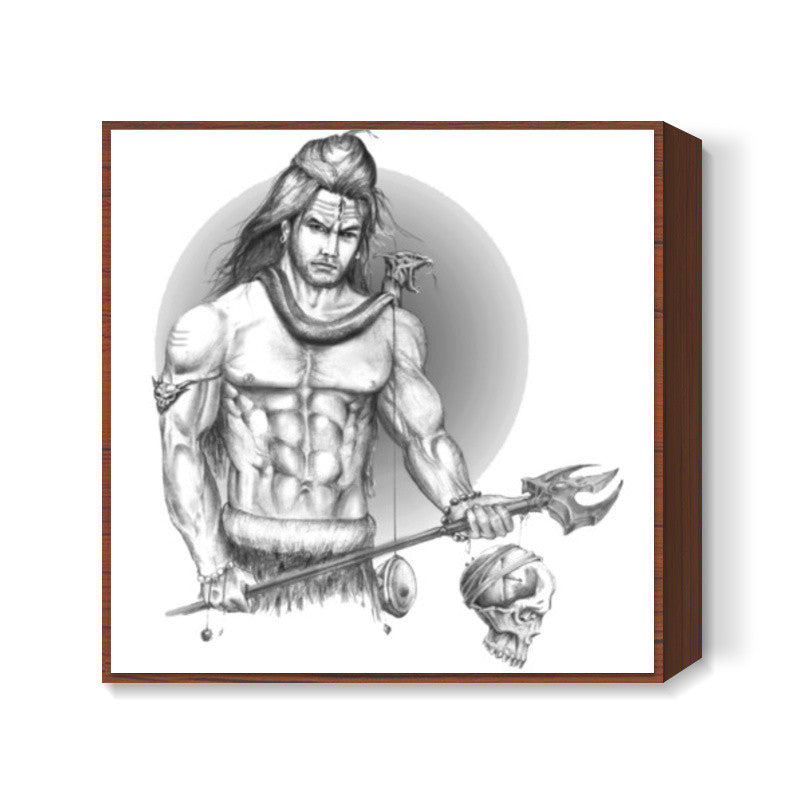Mahadev Square Art Prints