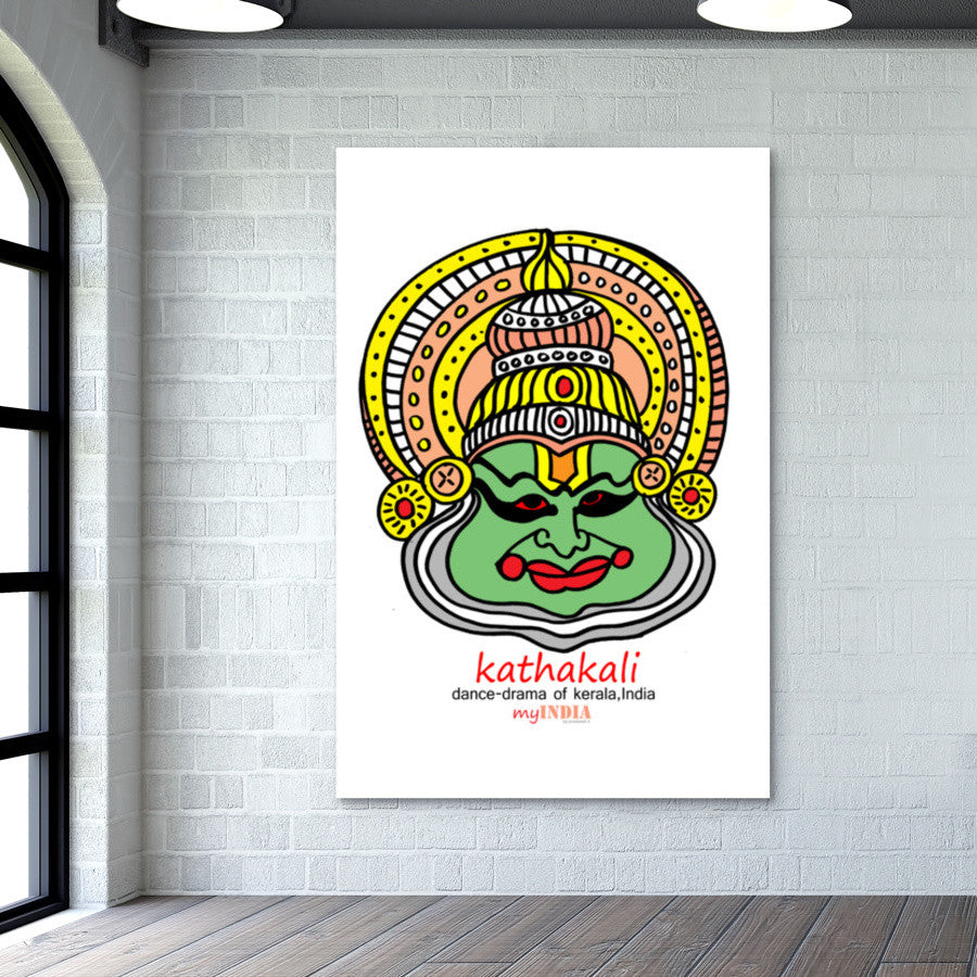 kathakali Wall Art