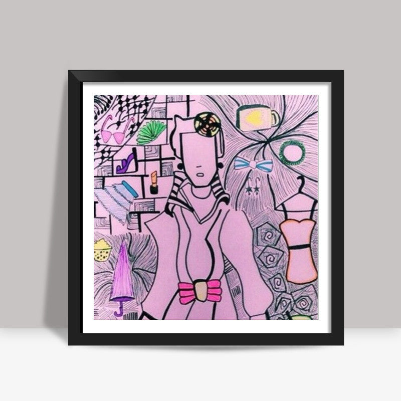 devil wears prada Square Art Prints