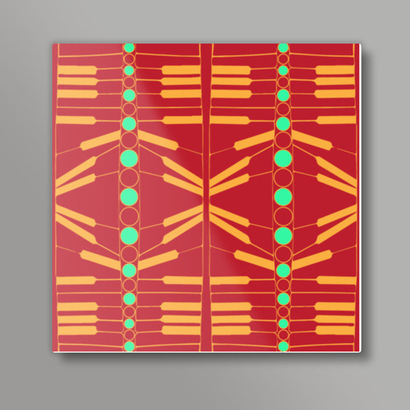 Salvador Dalis Piano ! Square Art Prints
