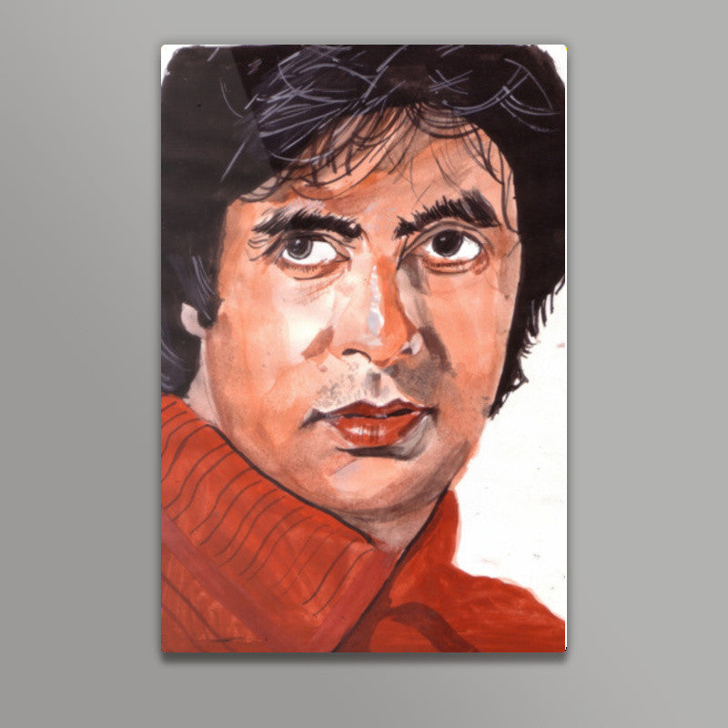 Amitabh Bachchan is the evergreen superstar Wall Art
