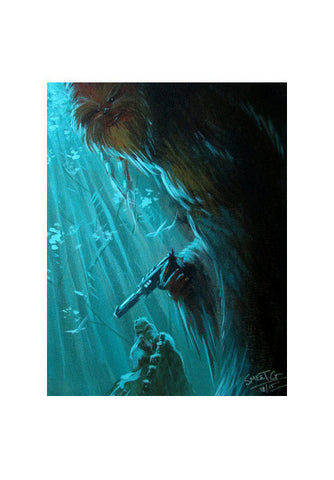 Wall Art, Whos Afraid of The Wookie - Painting Wall Art