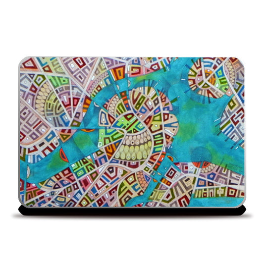 Laptop Skins, imaginary map of Boston Laptop Skins
