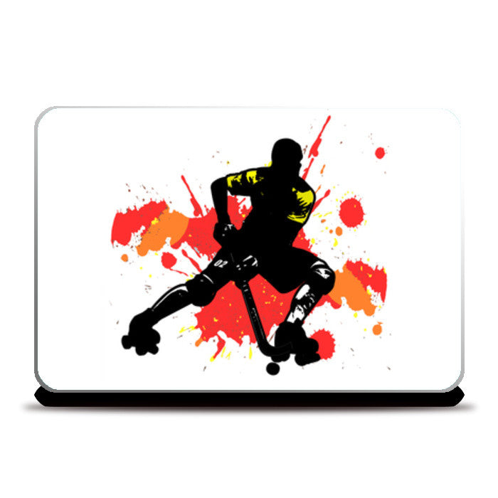 Skating Hockey Laptop Skins