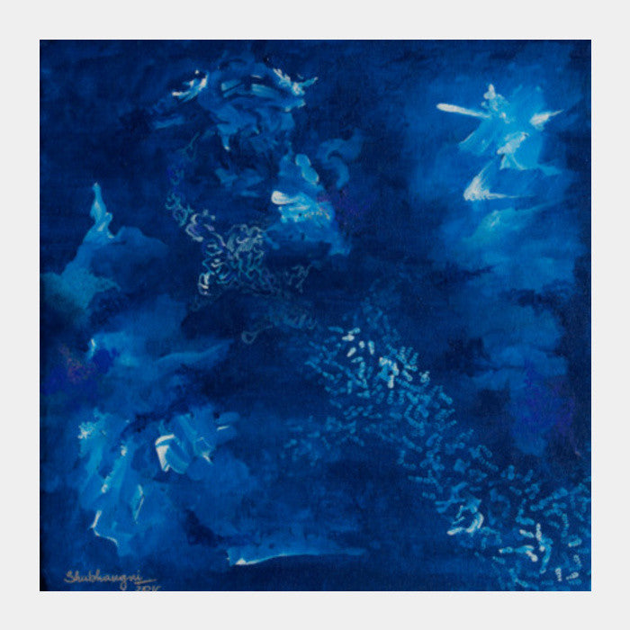 A Winter Story Square Art Prints