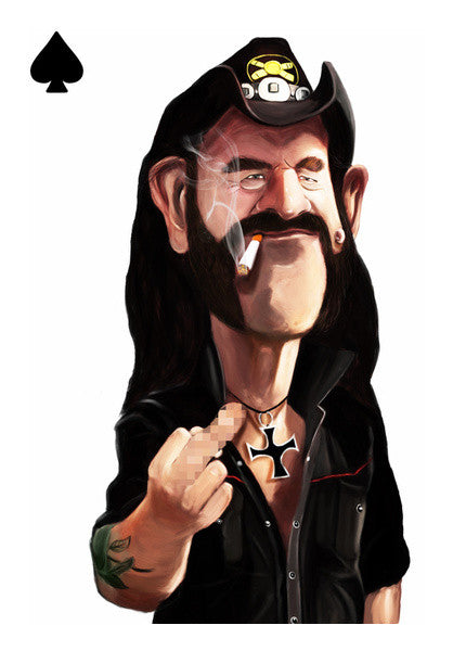 Wall Art, Motorhead | Lemmy Kilmister | Caricature Wall Art