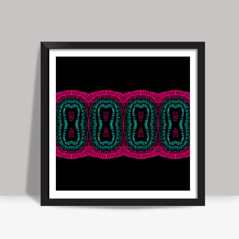 Plank-tonic Psych-e-delic ! Square Art Prints