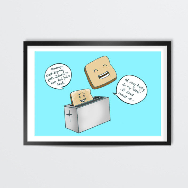 Dancing Toasts Wall Art