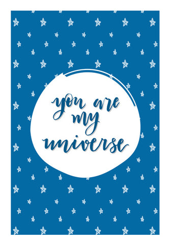 You Are My Universe  Wall Art