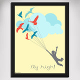 Gabambo, Fly High | By Gabambo, - PosterGully - 3