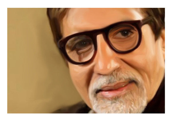 Amitabh Bacchan Painting Art PosterGully Specials
