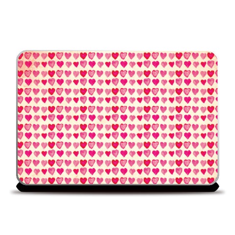 Laptop Skins, Pink hearts Laptop Skin | svayamkriti, - PosterGully