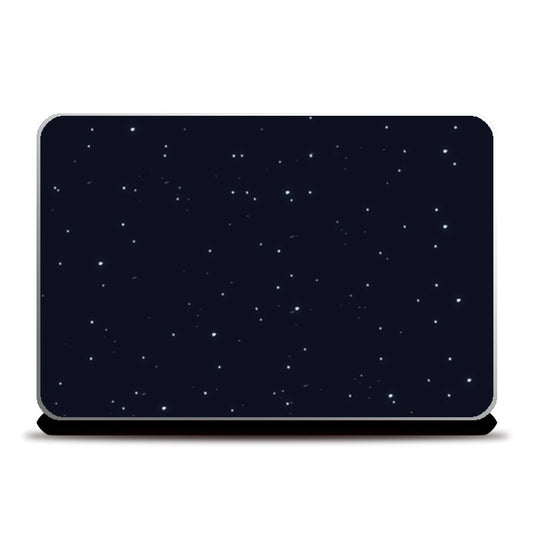 Night stars | Galaxy | Pattern Laptop Skins
