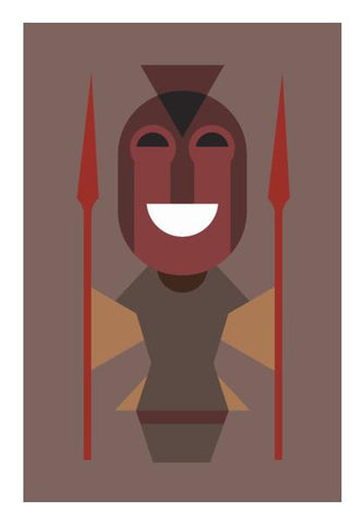 PosterGully Specials, Geometric art african woman Wall Art