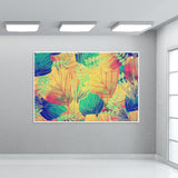 Autumn Leaves Watercolor Wall Art