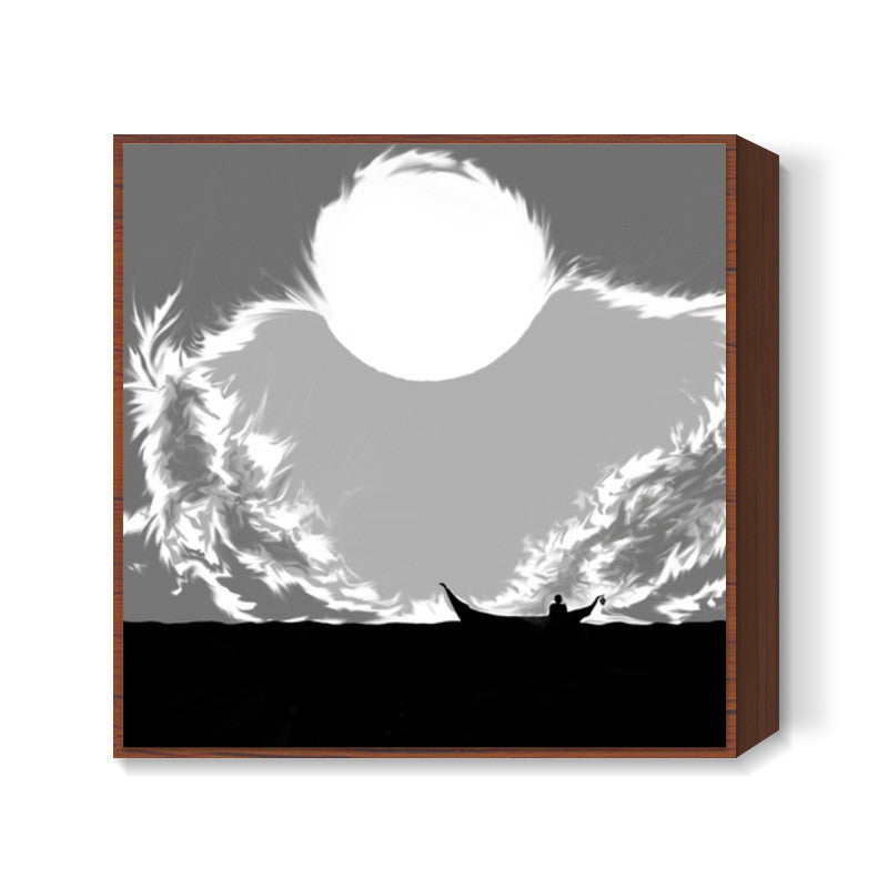 moonscape Square Art Prints