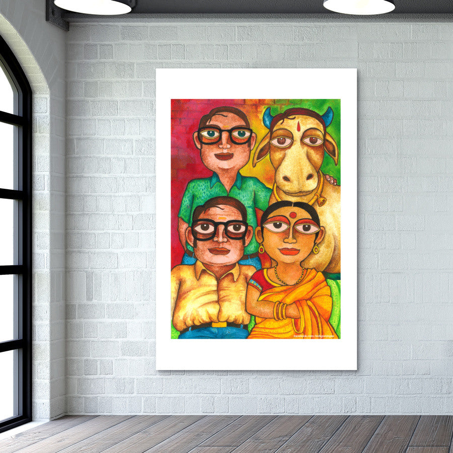 Our Desi Bride Wall Art