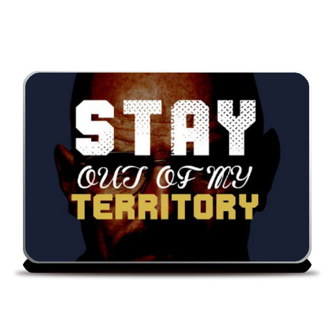 Laptop Skins, Stay out of my territory 2 Laptop Skin