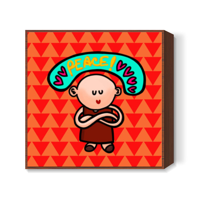 The Monk Square Art Prints