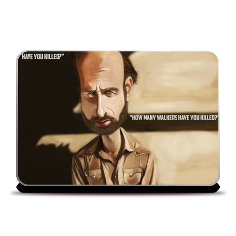 Laptop Skins, The Walking Dead | Rick Grimes Laptop Skin