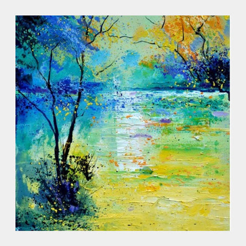 Pond 454190 Square Art Prints