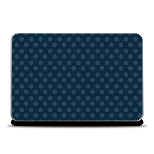 Blue Dots Laptop Skins
