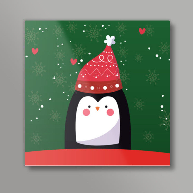 Happy Holidays Square Art Prints