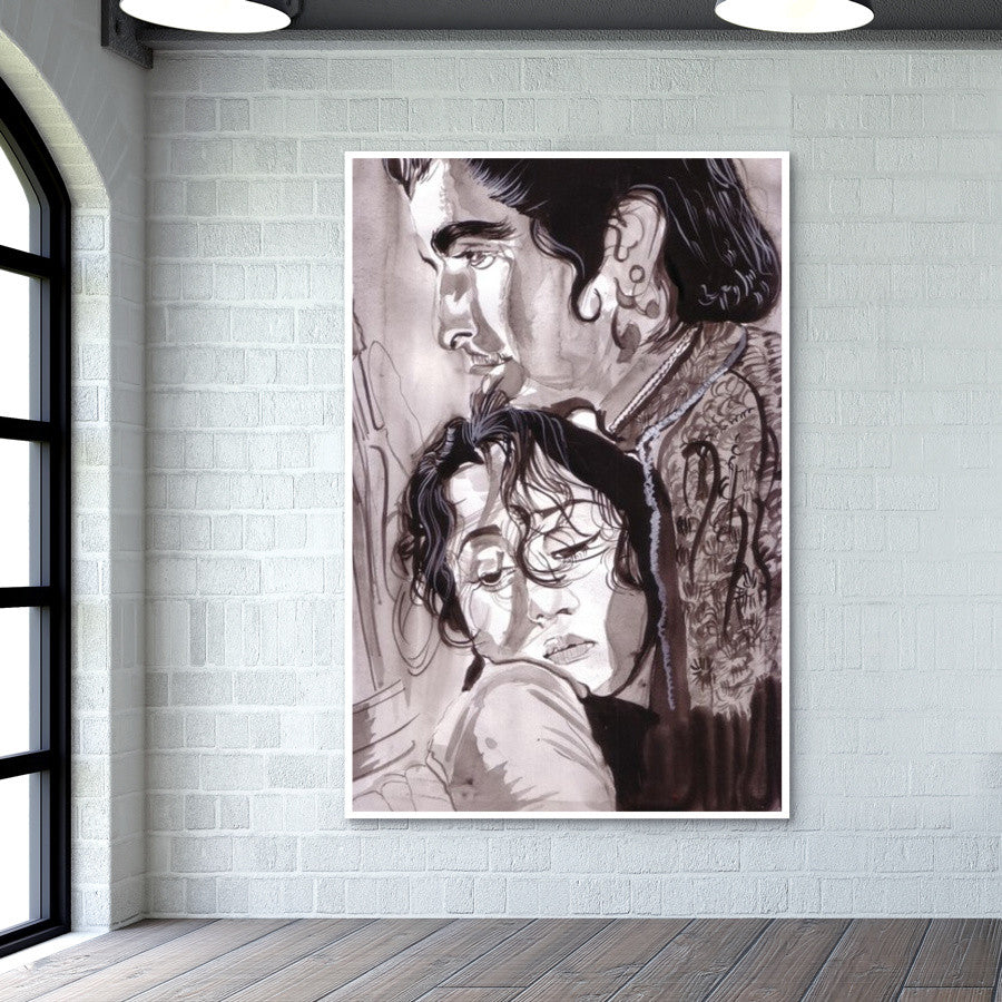 Dilip Kumar and Madhubala create history with MughalEAzam bringing alive K Asifs vision Wall Art