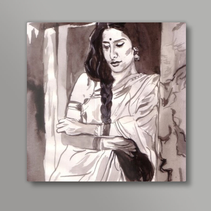 Tabu is a versatile actor Square Art Prints