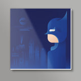 Batman in Gotham Square Art Prints