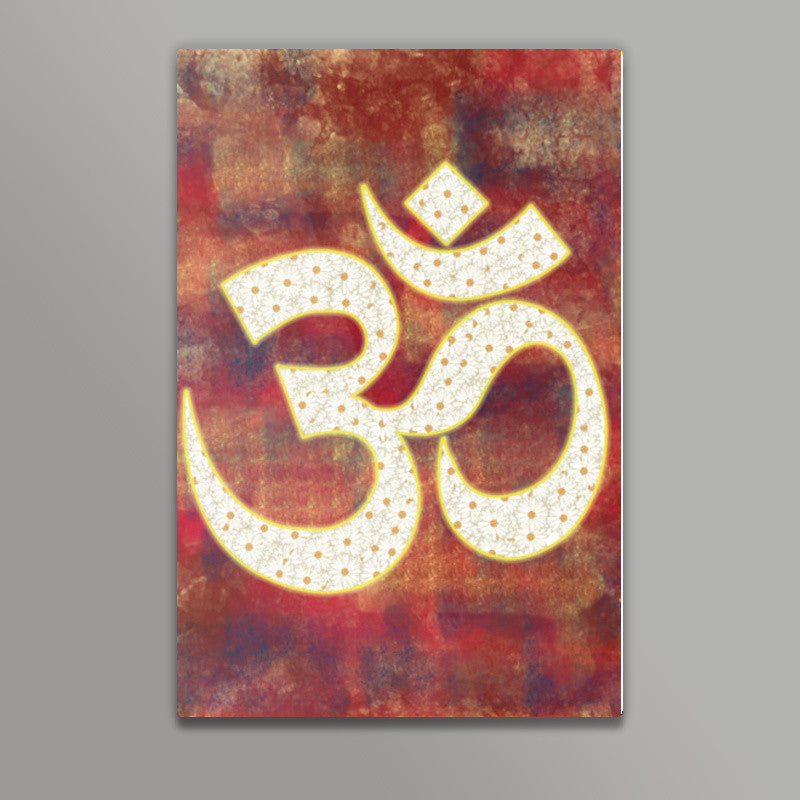 Om Textured Artwork Wall Art