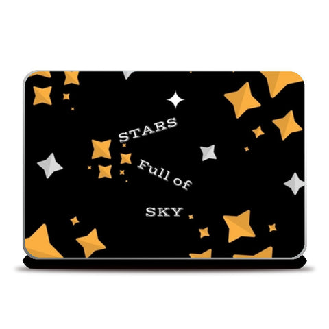 STARS FULL OF SKY Laptop Skins