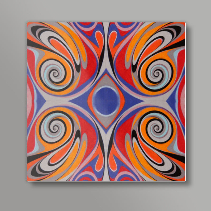 ink drop Square Art Prints
