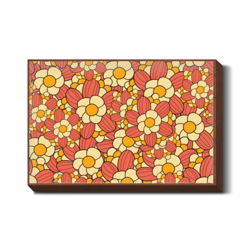 Flowers Pattern Wall Art