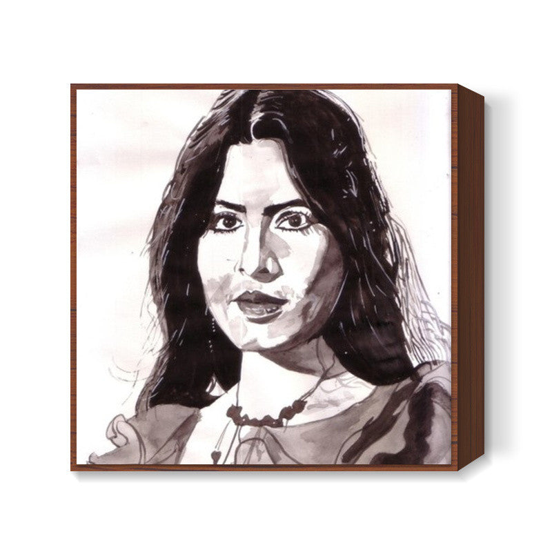 Parveen Babi was a beautiful actor Square Art Prints