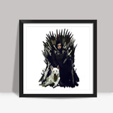 Game of Thrones - The Iron Throne Square Art Prints