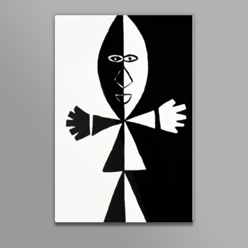 Black and White Alternative Creative Wall Art