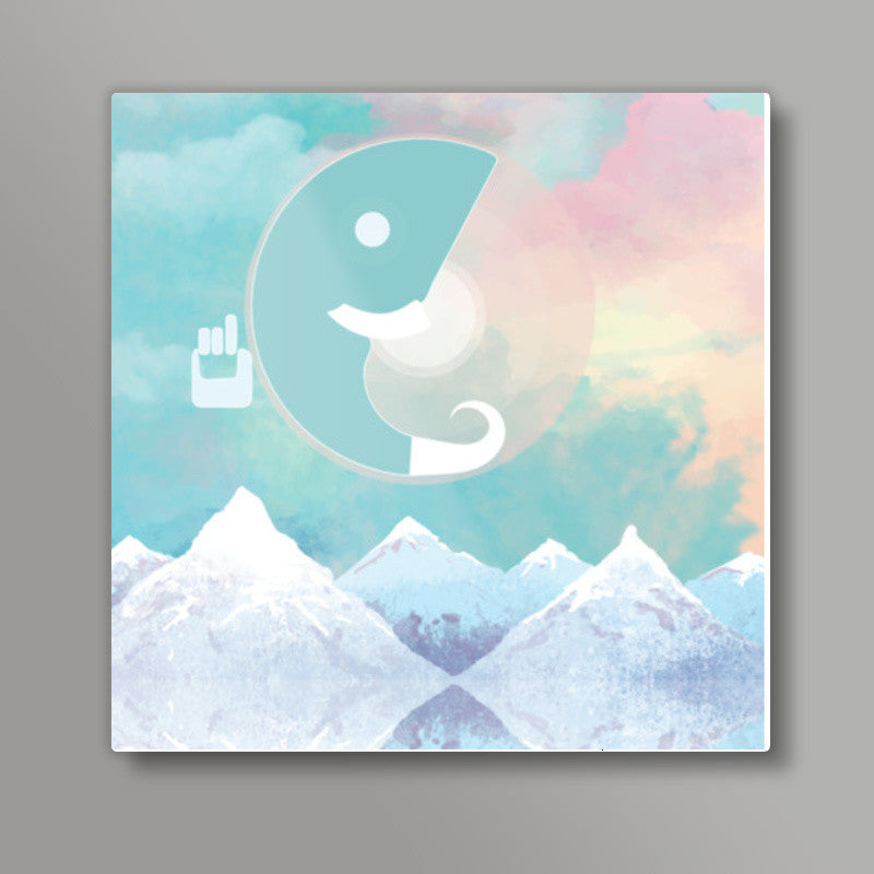 Ganesha Square Art Prints
