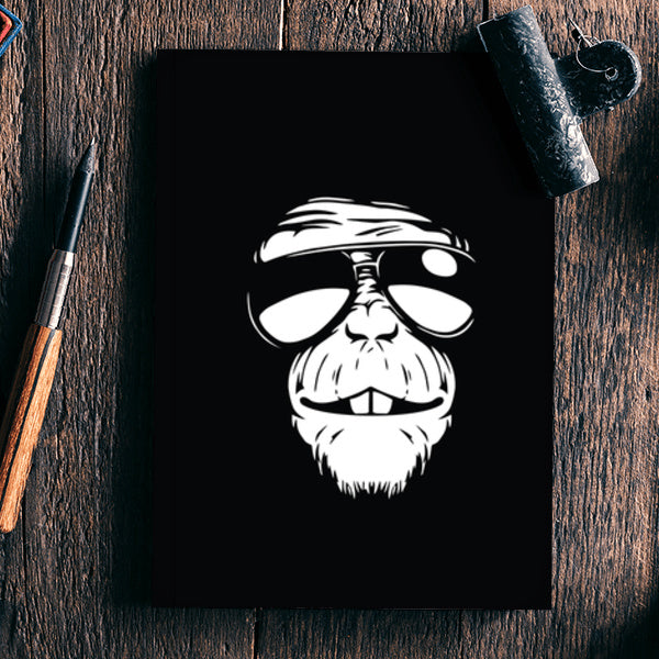 Monkey Glasses Notebook