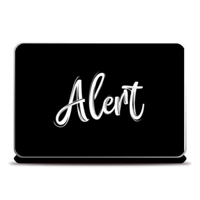 Alert Laptop Skins