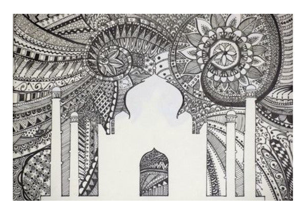 Wall Art, Taj Mahal Wall Art