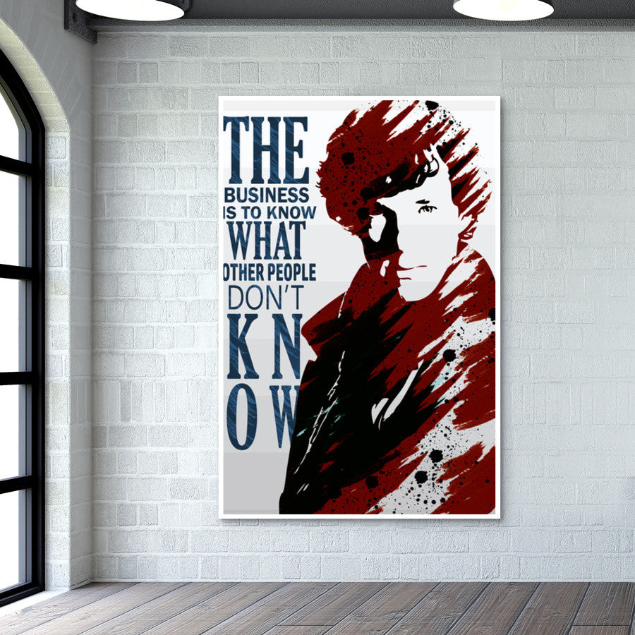 Sherlocks Business Wall Art