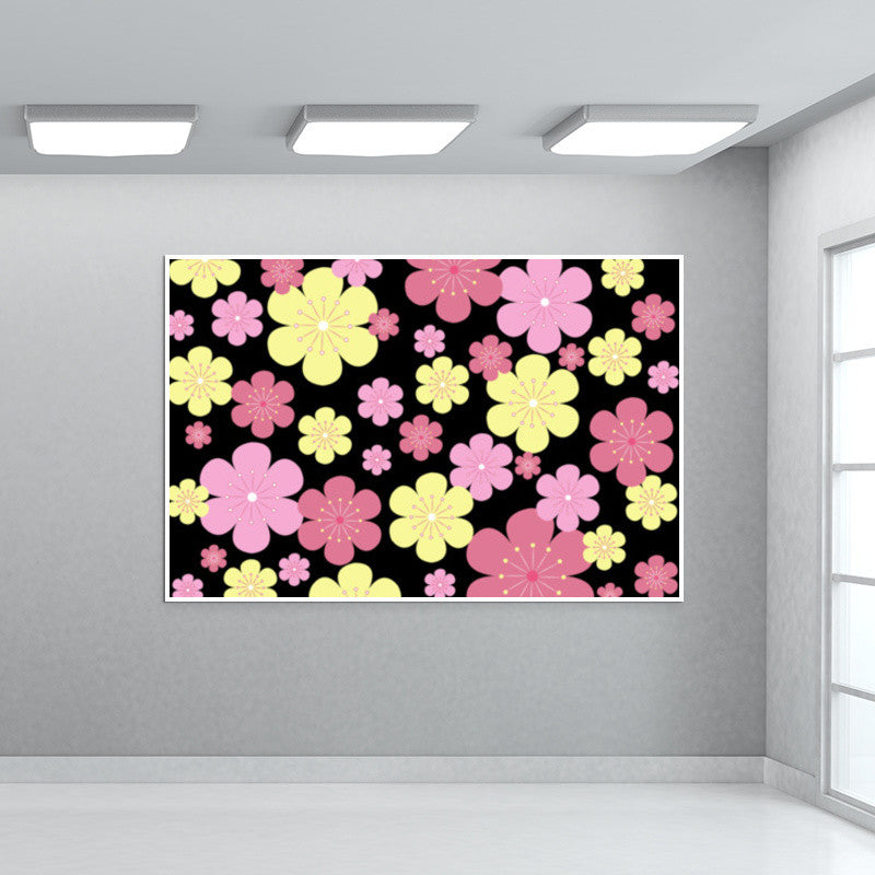 Blossom Black Wall Art