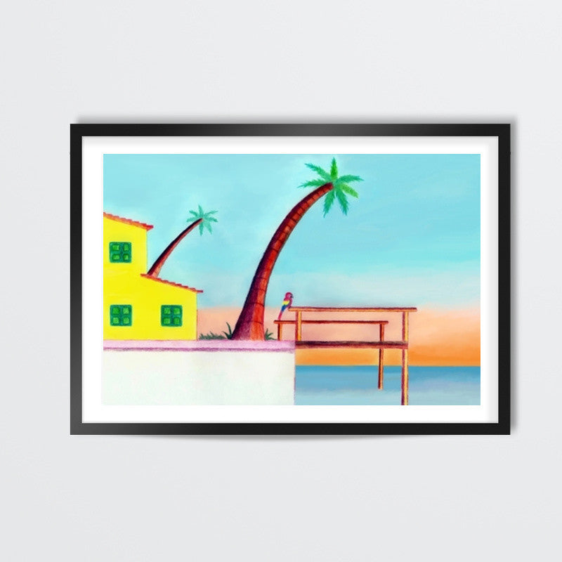 beach house Wall Art