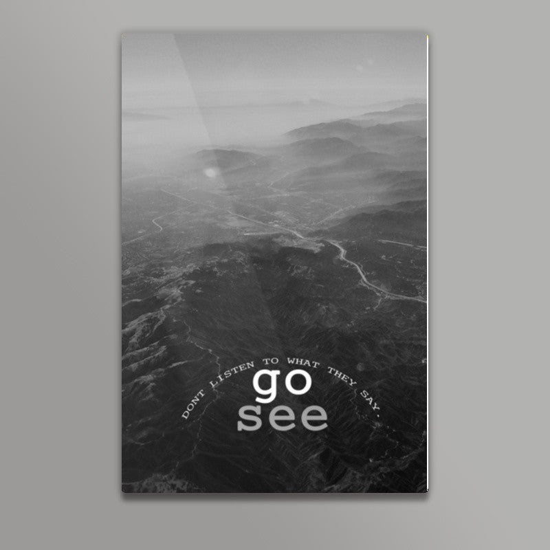 Go see, Travel Wall Art