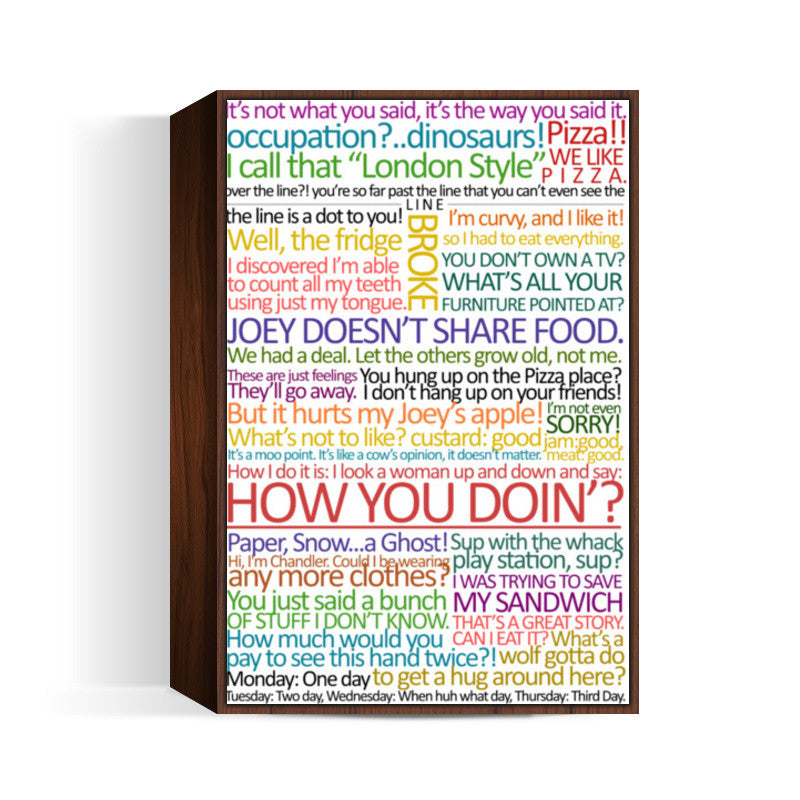 The Best of Joey Tribbiani 2 | FRIENDS Wall Art
