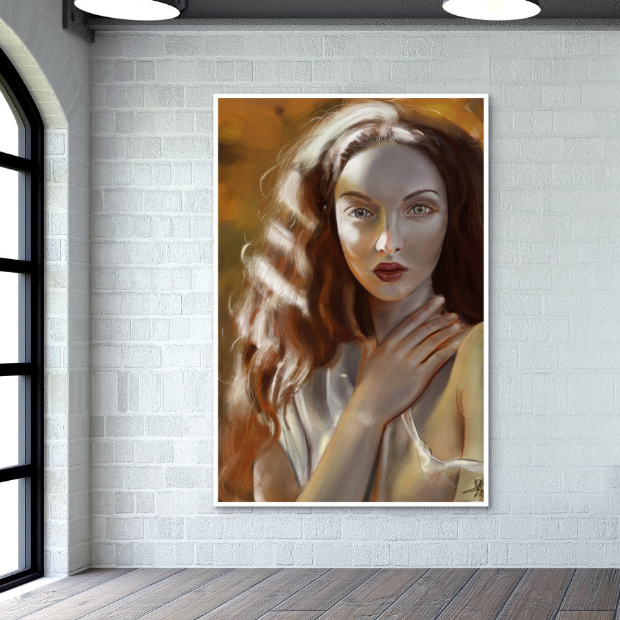 Sunlit beauty Wall Art | Parakram Elisha Ram