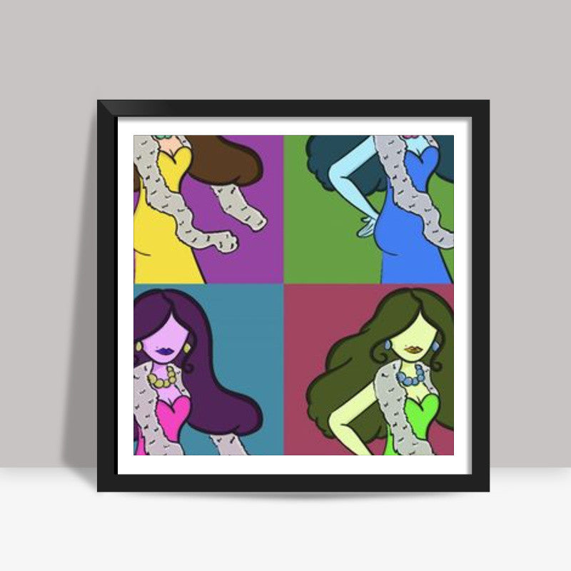 Sophisticated lady Square Art