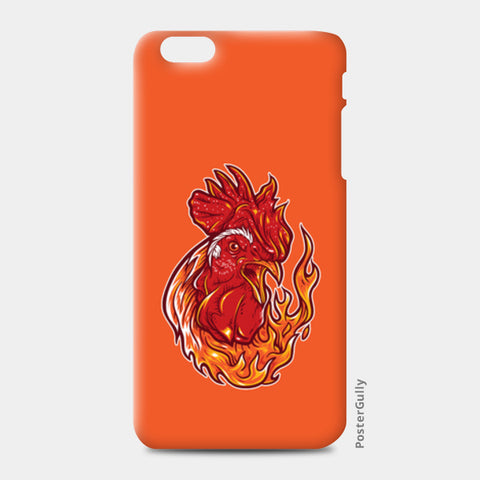 Rooster On Fire iPhone 6 Plus/6S Plus Cases